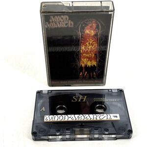 Amon Amarth Once Sent From The Golden‎ Hall Cassette 1998 Bulgaria RARE Wizard